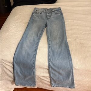Good American classic bootcut light wash